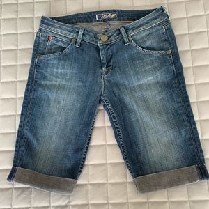 Hudson denim shorts